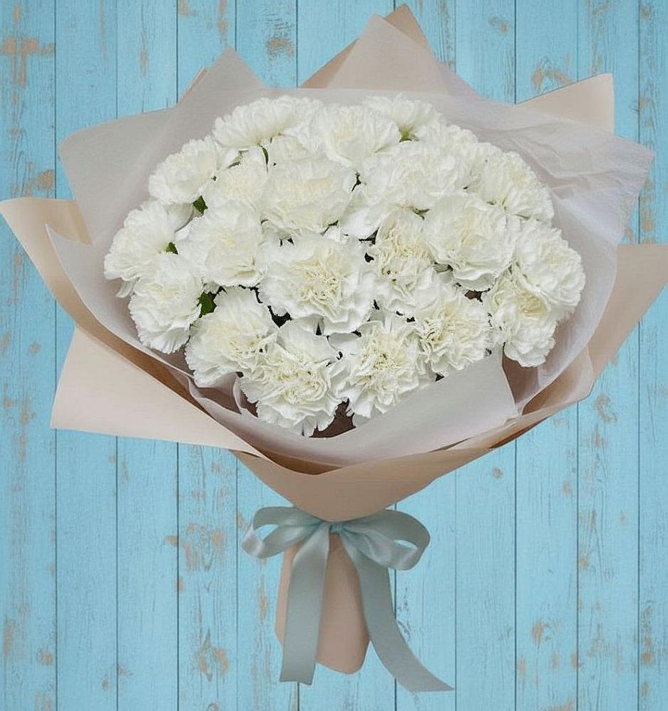 Букет цветов из: Гвоздики в Ясенках