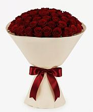 Букет 101 Бордовая роза Блэк Бакарра в Ясенках