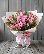 Букет Розовый кустик в Ясенках