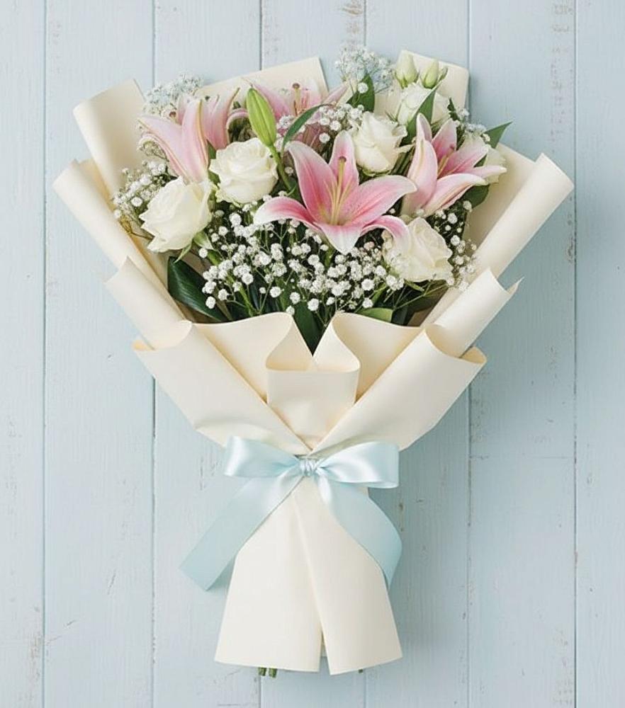 Букет цветов из: Лилии в Ясенках