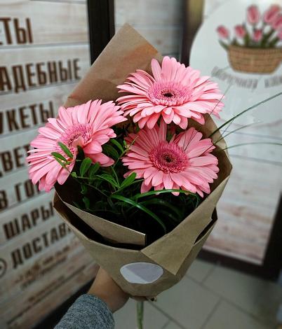 Букет цветов из: Герберы в Ясенках