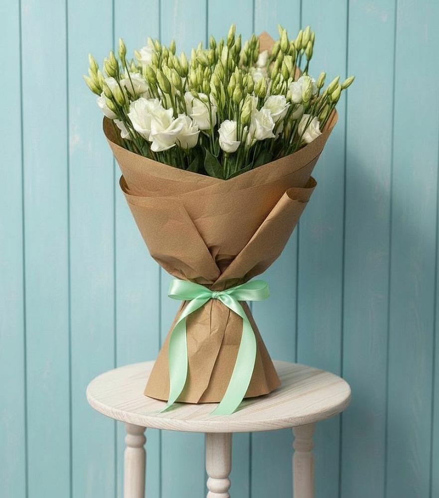 Букет цветов из: Лизиантусы в Ясенках