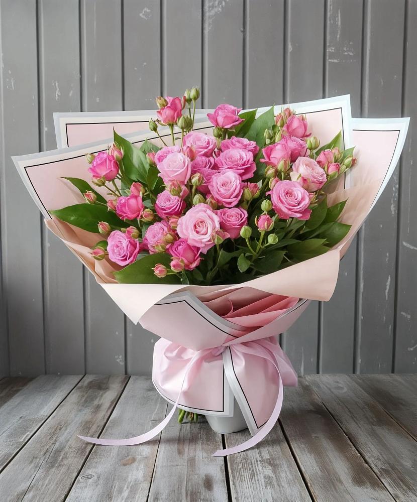Букет Розовый кустик в Ясенках