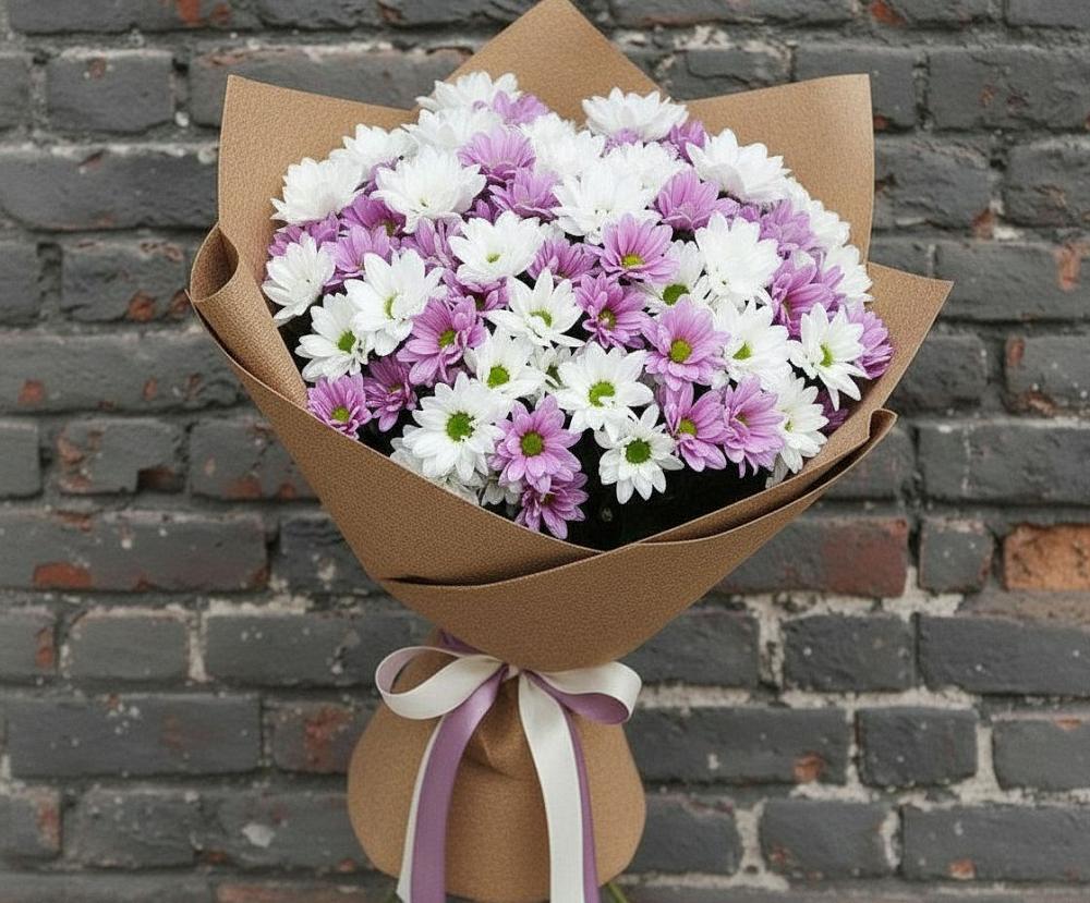 Букет цветов из: Хризантемы в Ясенках